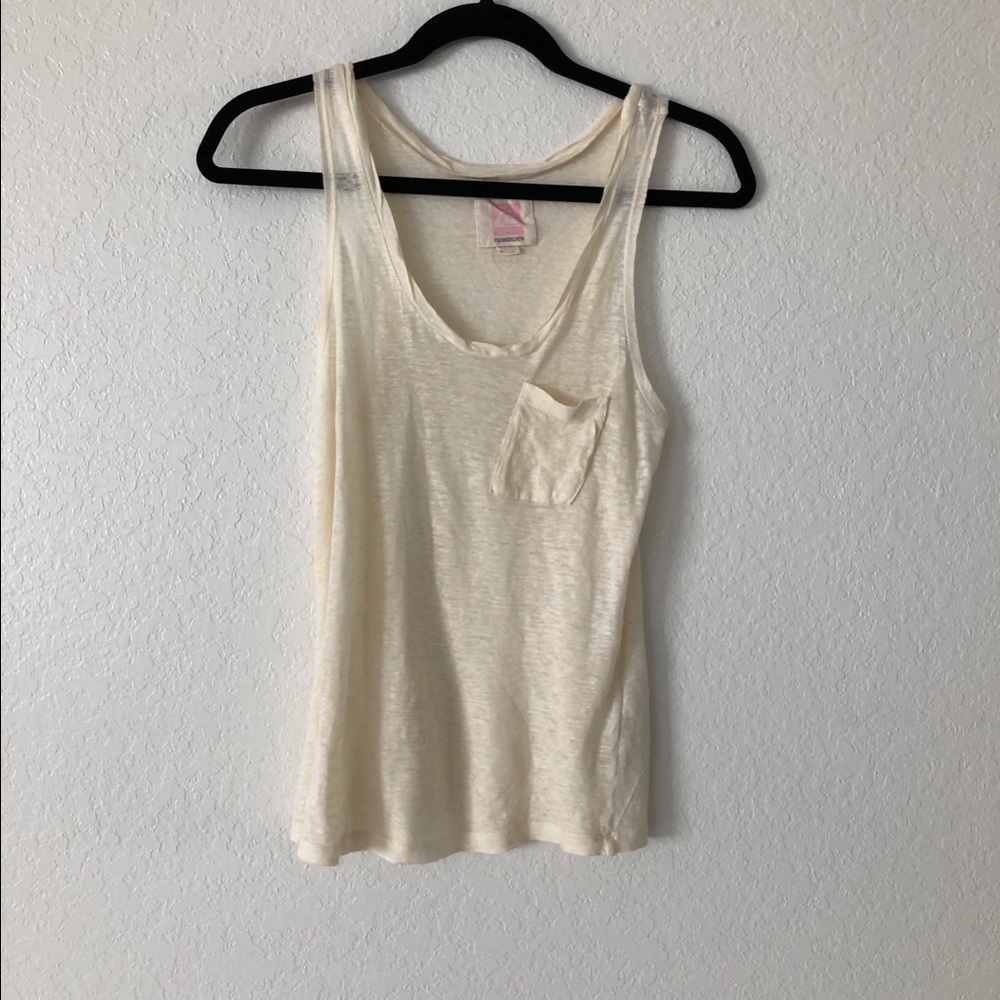 Quicksilver Beige Pocket Tank